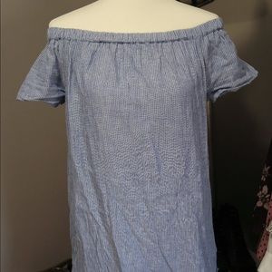 Off the shoulder beach dress